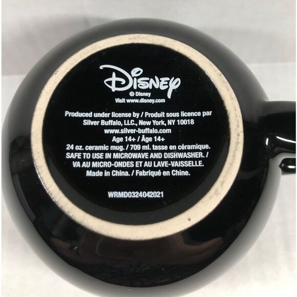 Disney Classic Minnie Rocks The Dots All Over Faces Ceramic Soup Mug, 24 Ounces - Picture 4 of 4